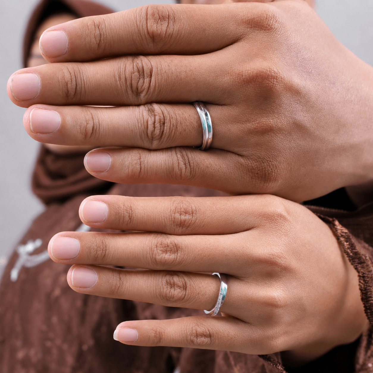 Cincin pernikahan Puspa & Rafly